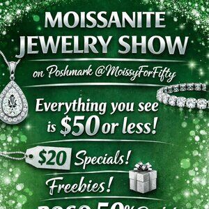 Friday Feb 6th RIGHT NOW!!! NOTHING OVER $50 Moissanite